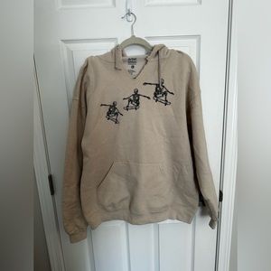 Marshall’s Skeleton Skater L Hoodie